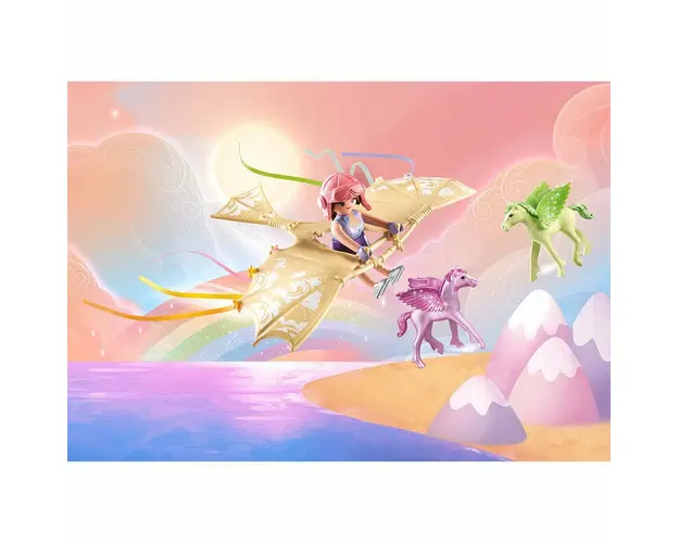 Playmobil - Calatorie Cu Pegasus Printre Nori