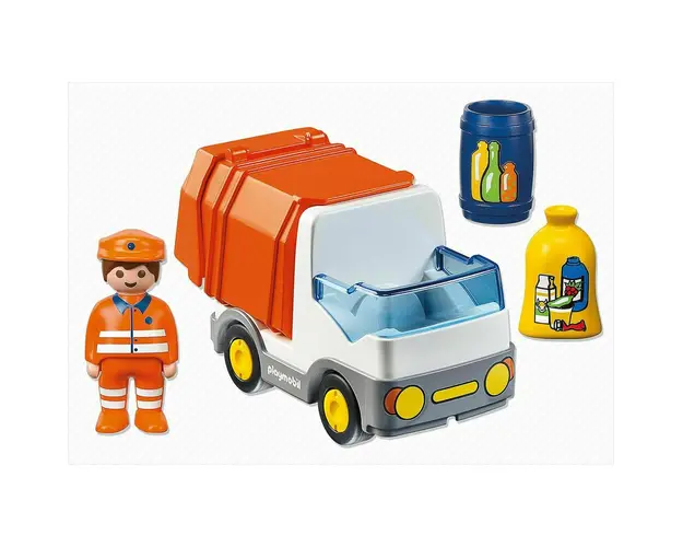 Playmobil - 1.2.3 Camion Deseuri