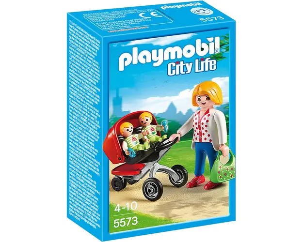 Playmobil - Carucior Cu Gemeni