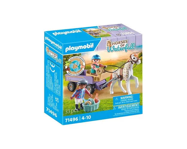 Playmobil-CARUTA CU PONEI