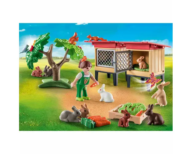 Playmobil - Cusca Pentru Iepurasi