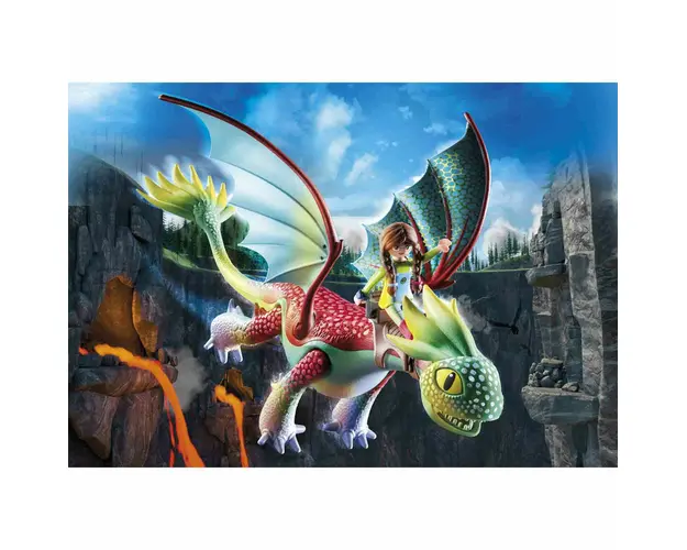 Playmobil - Dragons: Feathers si Alex