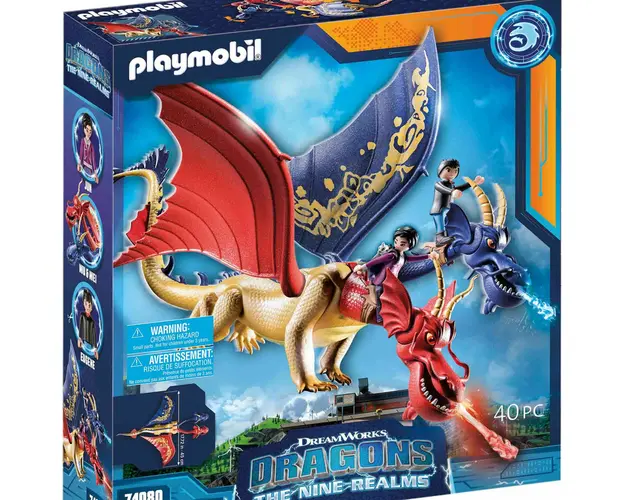 Playmobil - Dragons: Wu Wei & Jun
