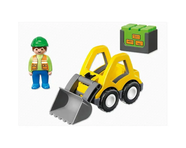 Playmobil - 1.2.3 Excavator