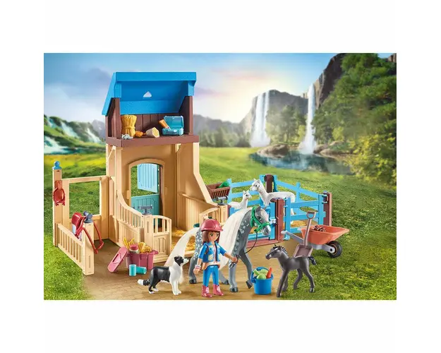 Playmobil - Grajd Cu Amelia Si Calutul Whisper