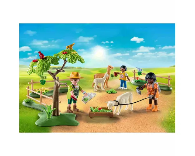 Playmobil - La Plimbare Cu Alpaca