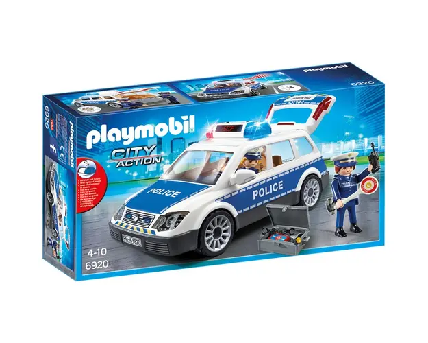 Playmobil - Masina De Politie Cu Lumina Si Sunete