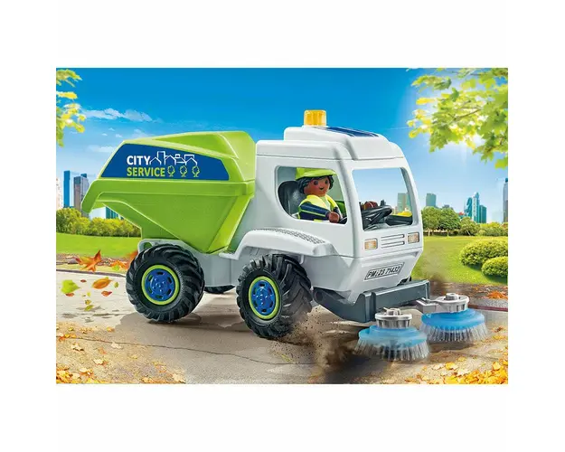 Playmobil - Masinuta De Curatat Strada