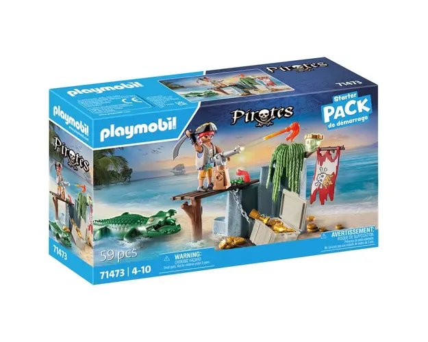 Playmobil-PIRAT CU ALIGATOR