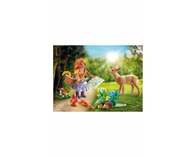 Playmobil - Set Cadou Femeie Cautatoare De Plante