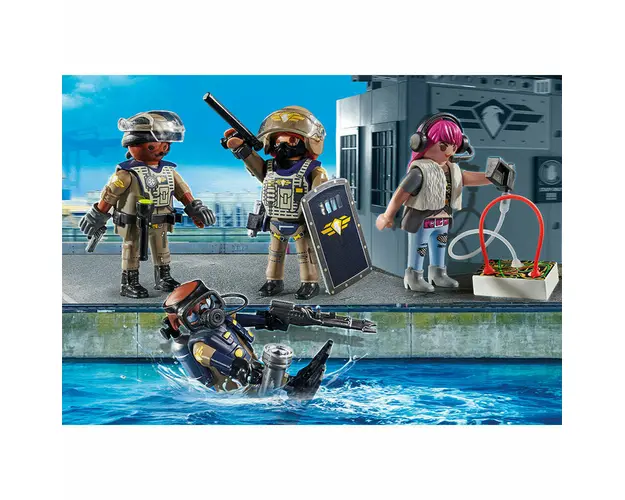PLAYMOBIL - SET FIGURINE ECHIPA SWAT