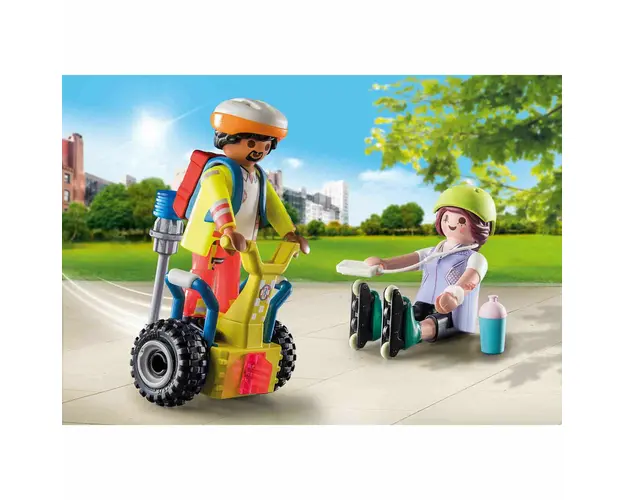 Playmobil - Set Salvator Cu Masina De Echilibru