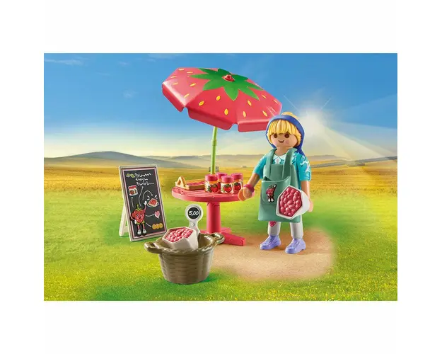 Playmobil - Stand Pentru Vanzare De Gemuri