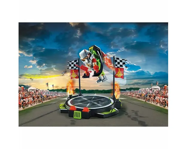 Playmobil - Stunt Show - Cascador Cu Jetpack