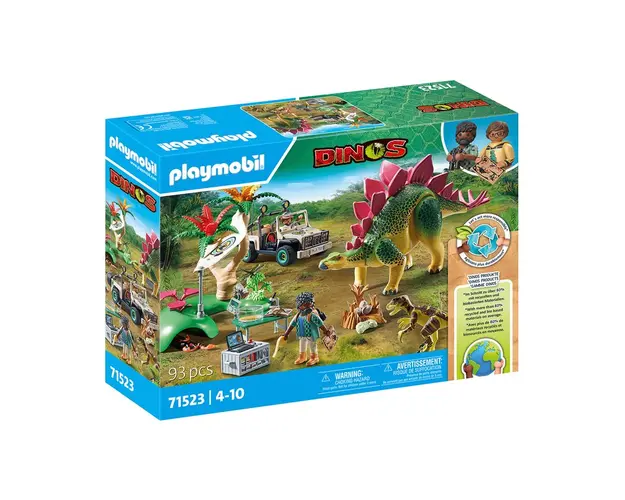 Playmobil-TABARA DE CERCETARE CU DINOZAURI