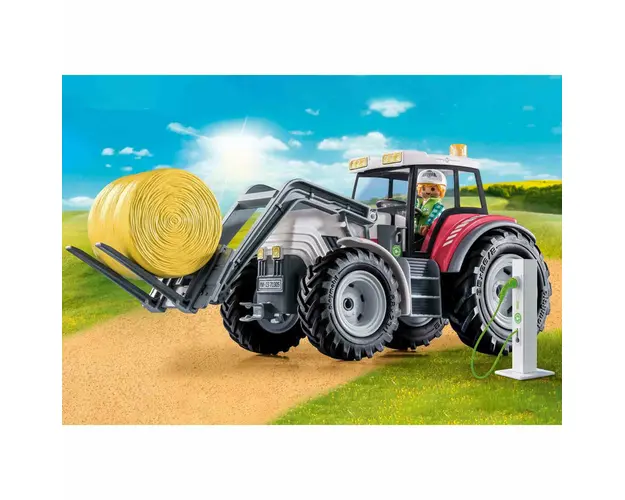 PLAYMOBIL - TRACTOR MARE CU ACCESORII