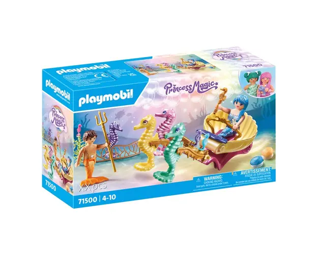 Playmobil-TRASURA CU CAI DE MARE