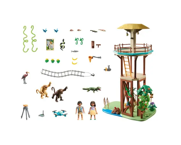 Playmobil - Turn De Cercetare Cu Busola