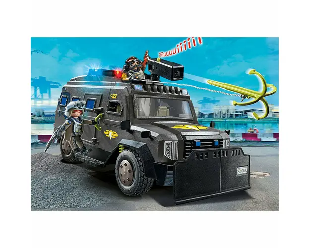 PLAYMOBIL - VEHICULUL DE TEREN AL ECHIPEI SWAT