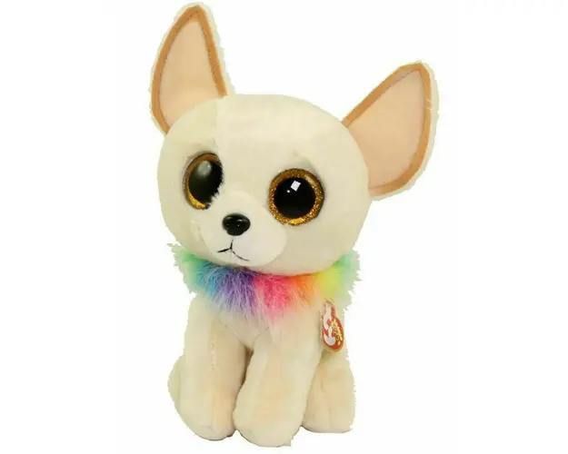 TY - Jucarie din plus Catel chihuahua , Boos , 24 cm