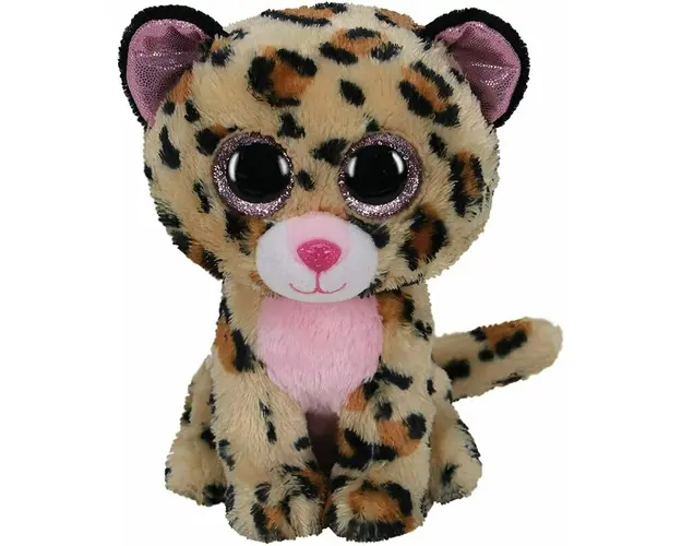 Ty - PLUS 24CM LEOPARD MARO ROZ