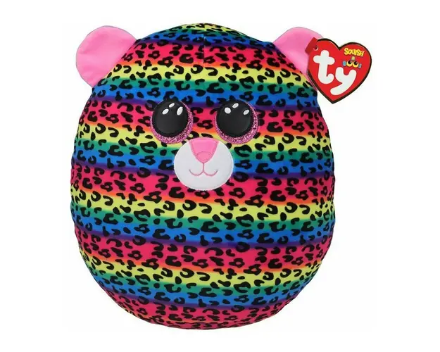 TY - Jucarie din plus Leopard Dotty , Squish, 30 cm, Multicolor