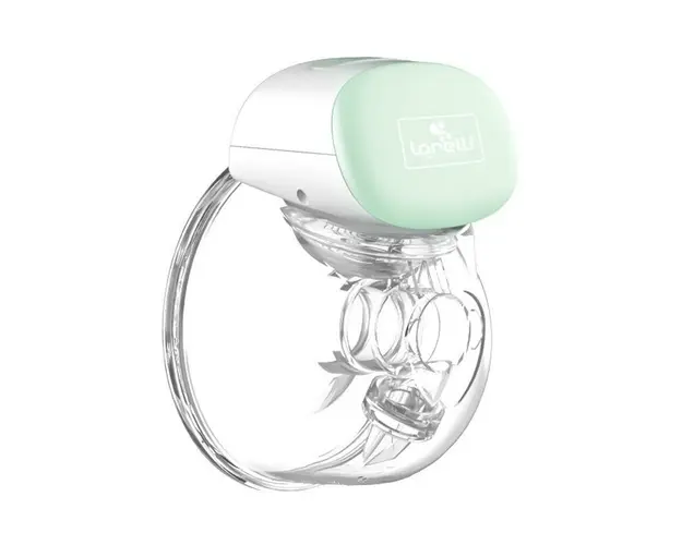 Pompa de san electrica, portabila, Hands Free, cu modul masaj, Green