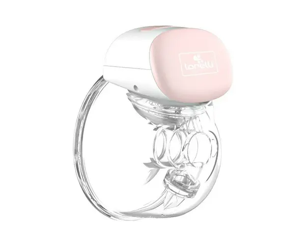 Pompa de san electrica, portabila, Hands Free, cu modul masaj, Pink