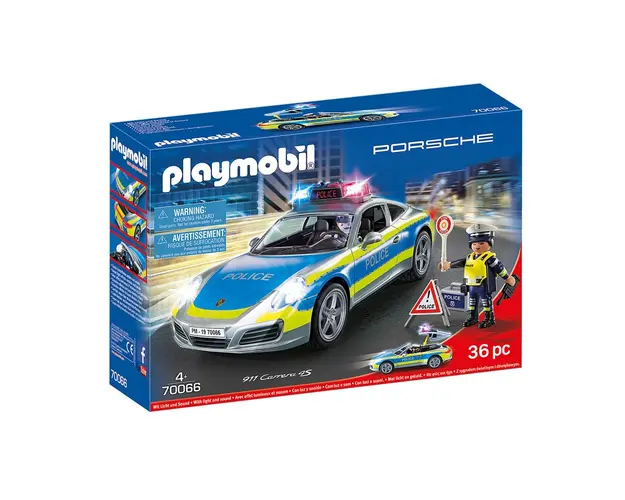 Playmobil - Porsche 911 Carrera 4S Politie