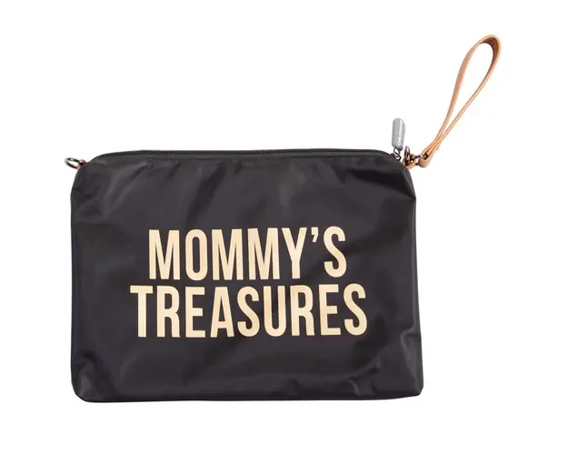 Poseta Childhome Mommy Clutch 33x23 cm Negru