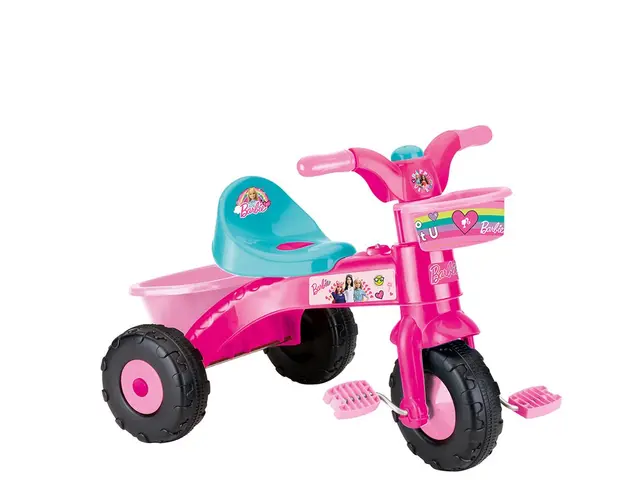 Prima mea tricicleta roz - Barbie