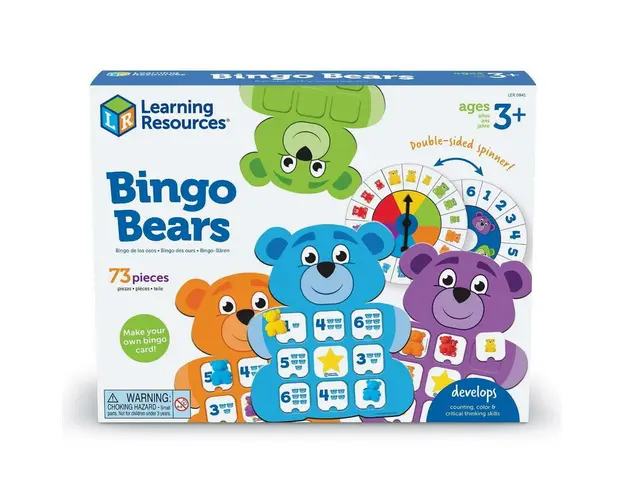 Primul meu joc de Bingo - Ursuletii veseli