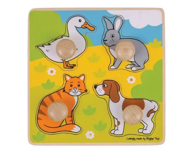 Primul meu puzzle - animale de companie