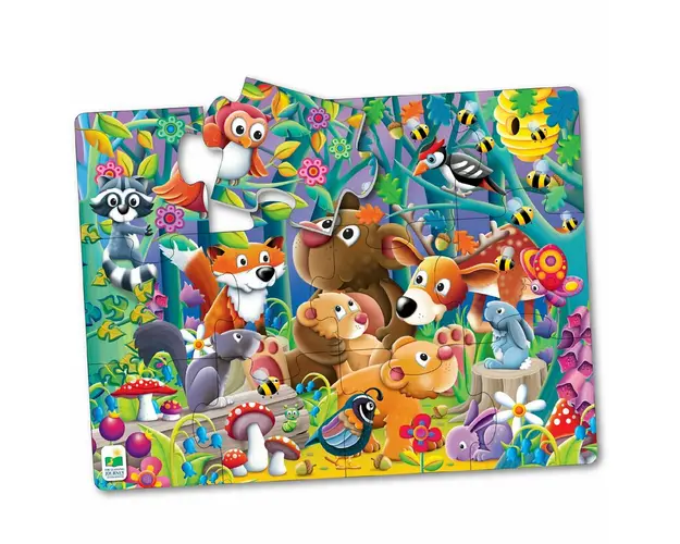 Primul Meu Puzzle De Podea - Prietenii Padurii