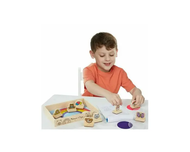 Melissa & doug - Primul meu set de stampile Obiecte favorite
