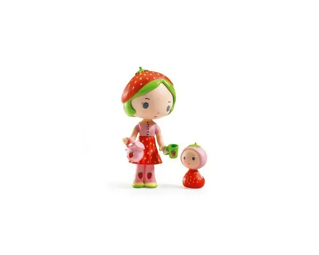 Djeco - Set figurine Printesa Capsunica Berry si Lila