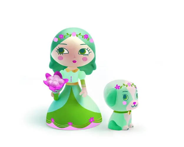 Djeco - Printesa Luna & Blue