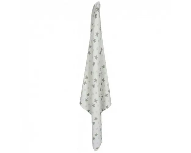 SeviBebe - Prosop baie cu gluga Grey Star