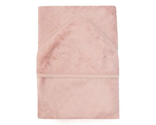 Prosop cu Gluga pentru Copii din Bambus Misty Rose