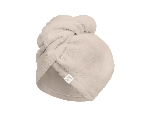 Prosop Turban din bambus pentru mamici si copii , Bej