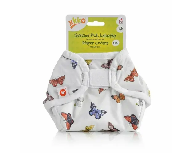 Protectie impermeabila scutece textile 2-6 kg XKKO Butterflies