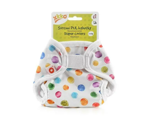 Protectie impermeabila scutece textile 2-6 kg XKKO Watercolour