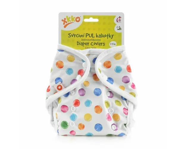 Xkko - Accesoriu Protectie impermeabila scutece textile , Watercolour din Poliester, 4-15 Kg
