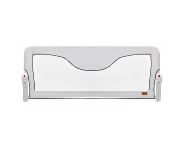 Protectie laterala pentru patut BabyJem (Culoare: Alb)