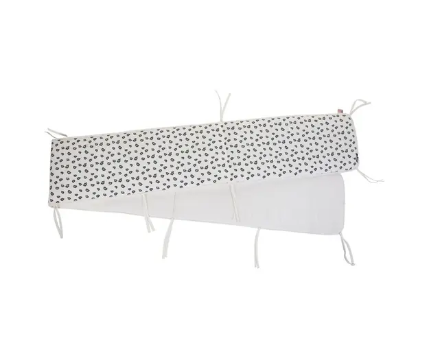 Protectie patut Childhome 35x340 cm Jerse, Leopard