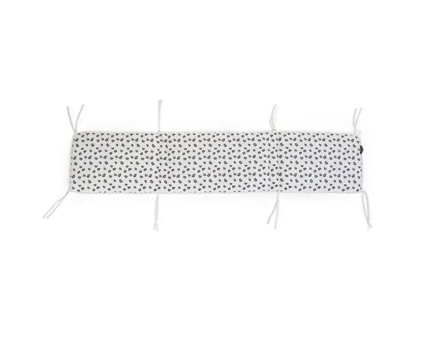 Protectie patut Childhome Jerse 35x170 cm, Leopard