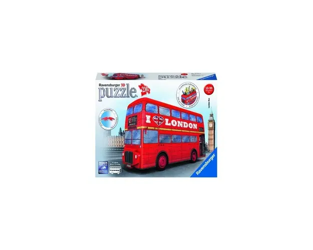 Puzzle 3D Autobuz Londra, 216 Piese