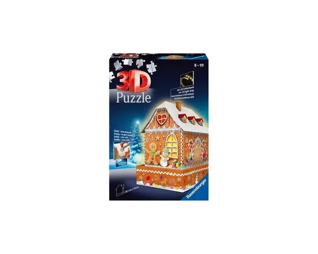 Puzzle 3D Casa Turta Dulce, 216 Piese