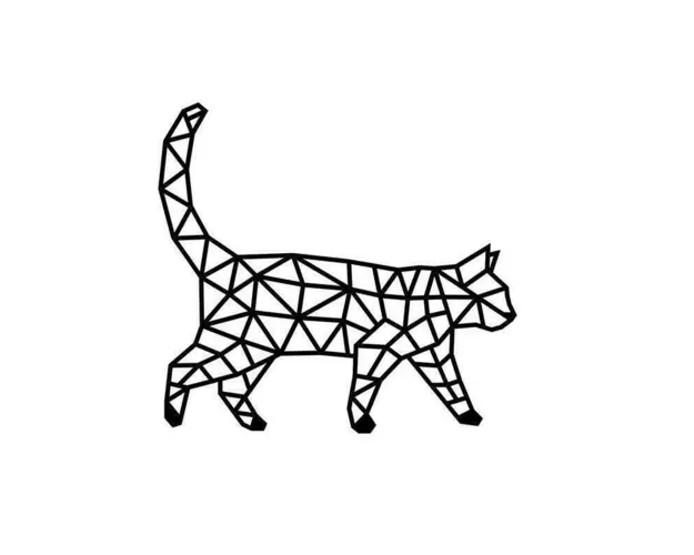 Puzzle 3D decorativ CAT din lemn 260 piese @ EWA