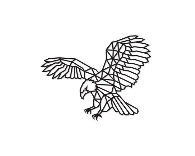 Puzzle 3D decorativ EAGLE din lemn 287 piese @ EWA